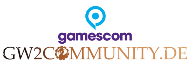 GW2Community und gamescom Logo