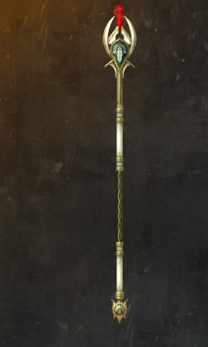 White Mantle Staff