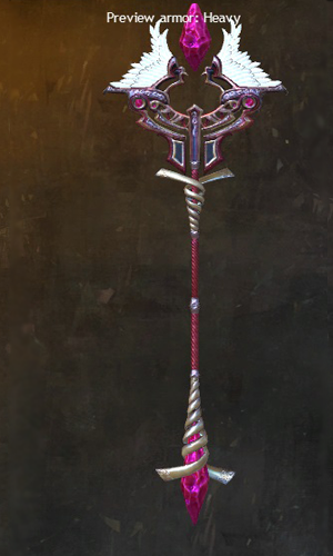 Bloodstone Savant's Staff