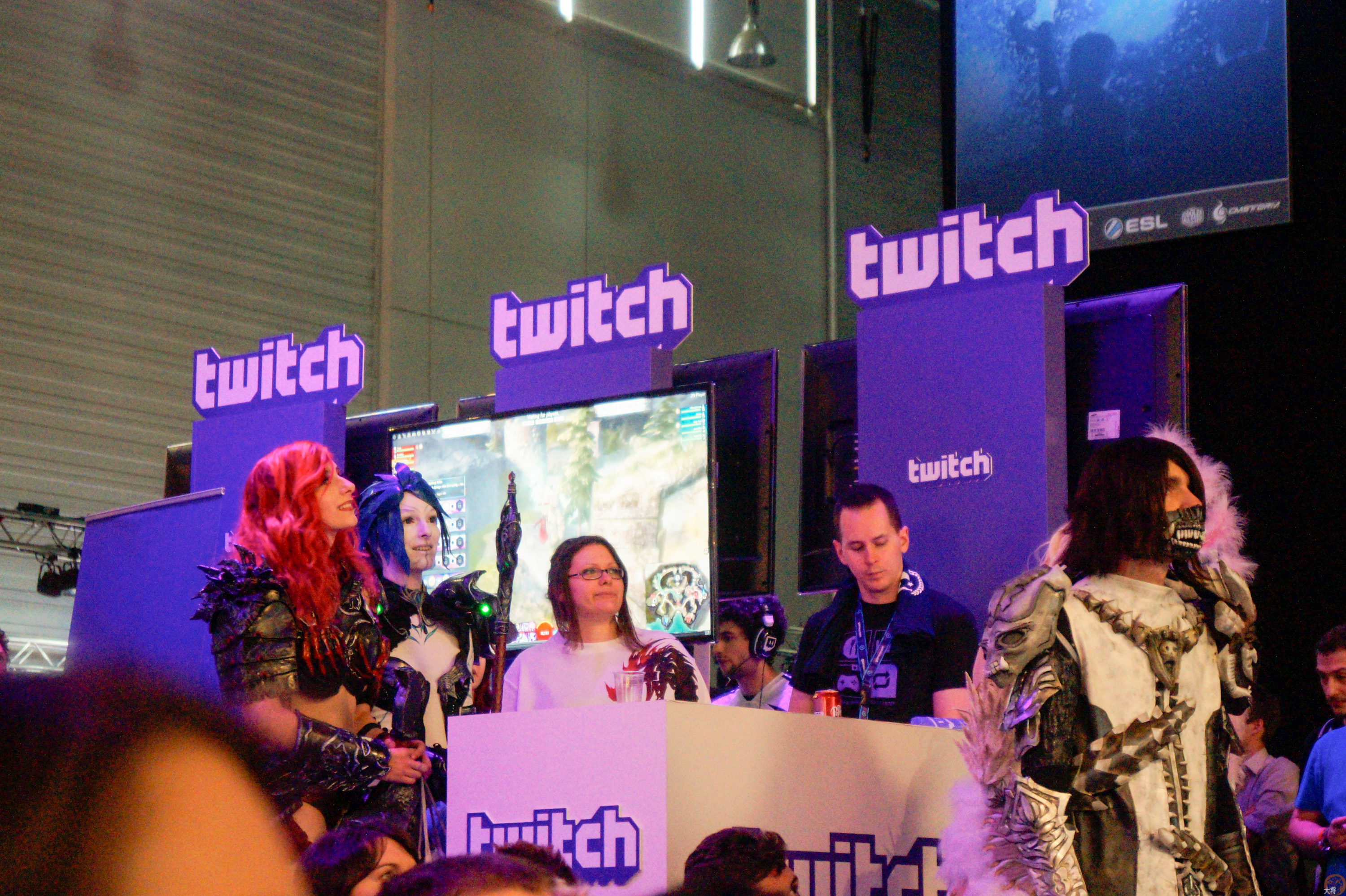 Weitere Guild Wars 2 Cosplayer am Twitch-Stand