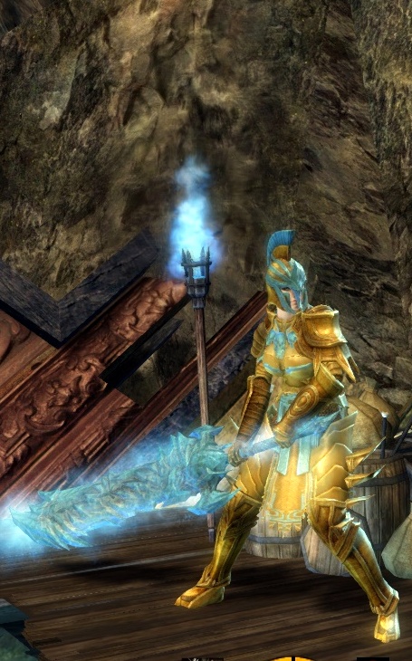 ...Golden Tongue is ready for action...