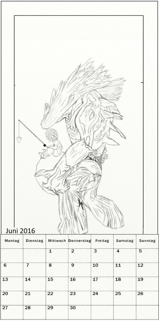 Wörm Kalender Juni 2016