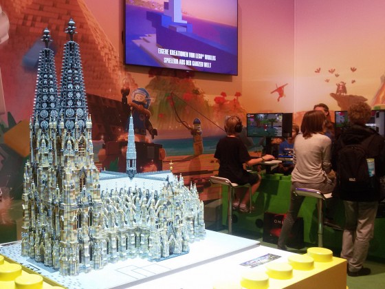 Gamescom 2016 Kölner Dom aus Lego
