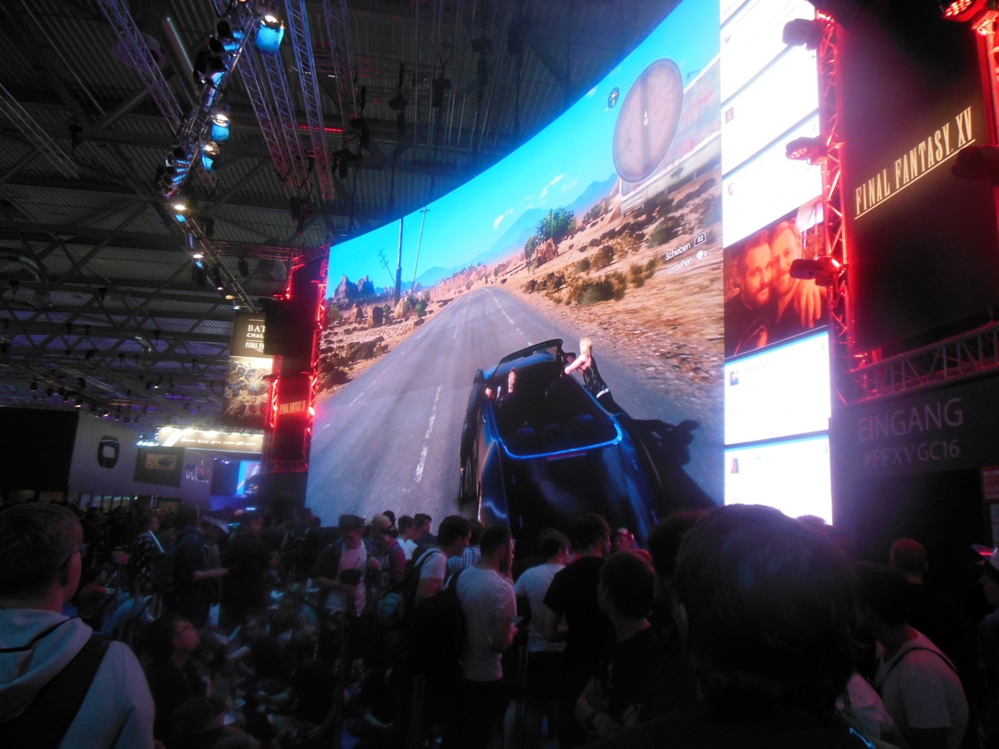 Games Com 2016 - Final Fantasy 15 auf der großen Leinwand