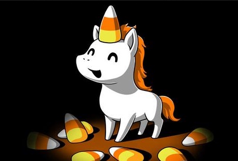 CANDY CORN EINHORN
