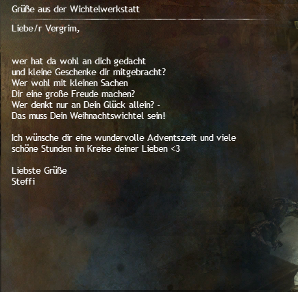 Wichtelüberraschung