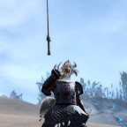 Ouch I cut my Paw! - Charr Warrioress